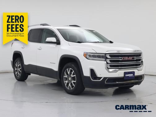 White 2023 GMC Acadia SLT