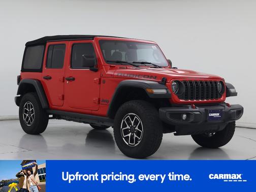 Red 2024 Jeep Wrangler Rubicon