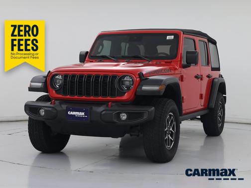 Red 2024 Jeep Wrangler Rubicon