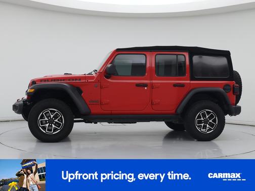 Red 2024 Jeep Wrangler Rubicon