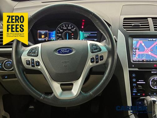 White 2015 Ford Explorer Limited