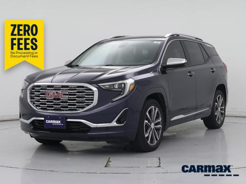 Blue 2018 GMC Terrain Denali