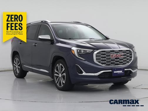 Blue 2018 GMC Terrain Denali