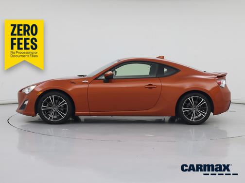 Orange 2015 Scion FR-S