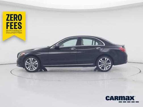 Black 2019 Mercedes-Benz C-Class