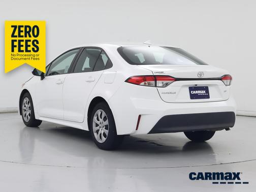 White 2023 Toyota Corolla LE