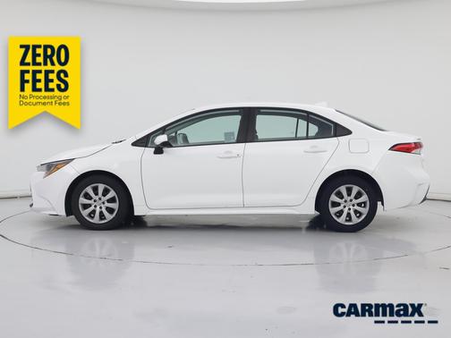 White 2023 Toyota Corolla LE