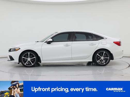 White 2022 Honda Civic Touring