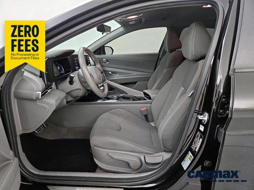Black 2025 Hyundai ELANTRA SEL Sport
