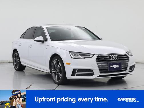 White 2017 Audi A4 Premium Plus
