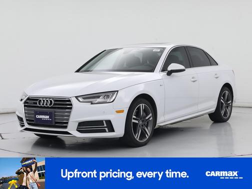 White 2017 Audi A4 Premium Plus