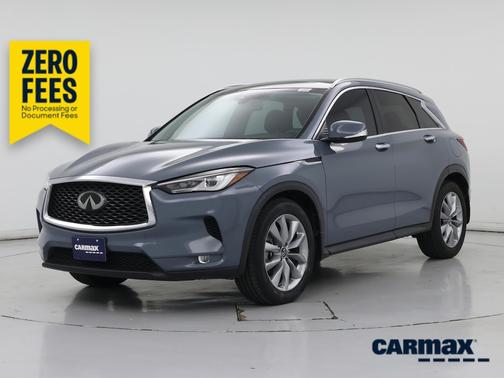 Blue 2022 INFINITI QX50 Luxe