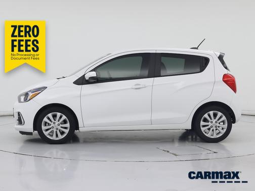 White 2018 Chevrolet Spark LT