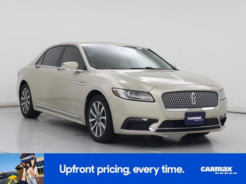 Gold 2017 Lincoln Continental Premiere