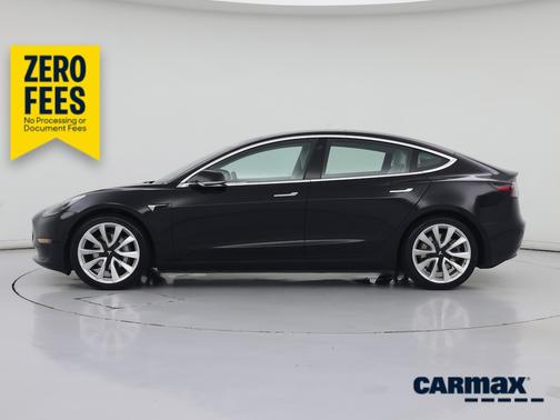 Black 2019 Tesla Model 3 Long Range