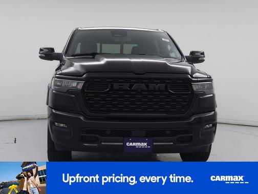Black 2025 RAM 1500 Bighorn