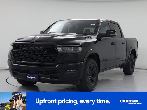 Black 2025 RAM 1500 Bighorn
