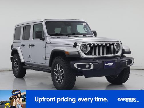 Silver 2024 Jeep Wrangler Sahara