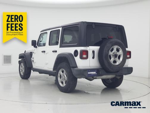 White 2021 Jeep Wrangler Unlimited Freedom