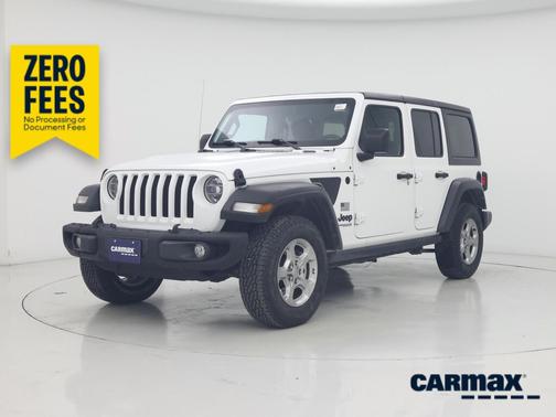 White 2021 Jeep Wrangler Unlimited Freedom