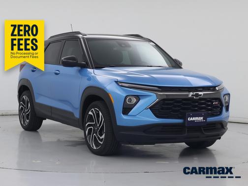Blue 2025 Chevrolet Trailblazer RS