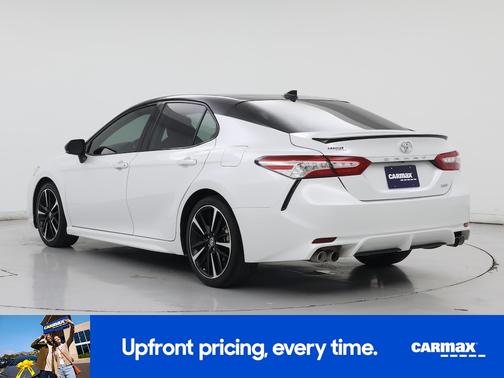 White 2020 Toyota Camry XSE