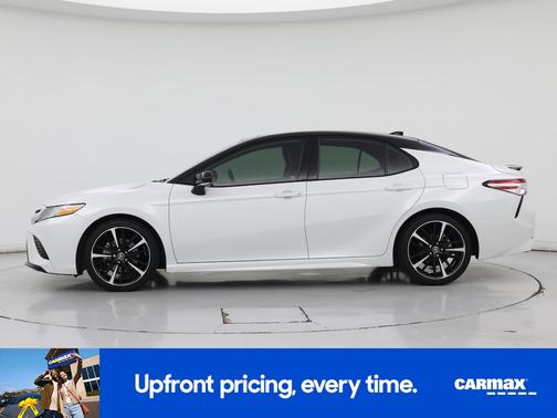 White 2020 Toyota Camry XSE