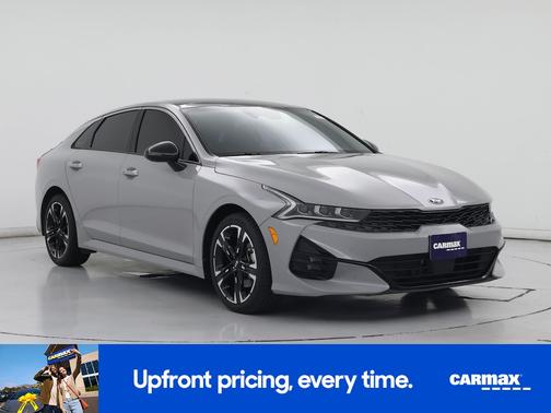 Gray 2021 Kia K5 GT-Line