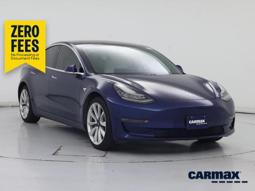 Blue 2019 Tesla Model 3 Long Range