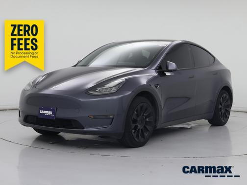 Gray 2022 Tesla Model Y Long Range