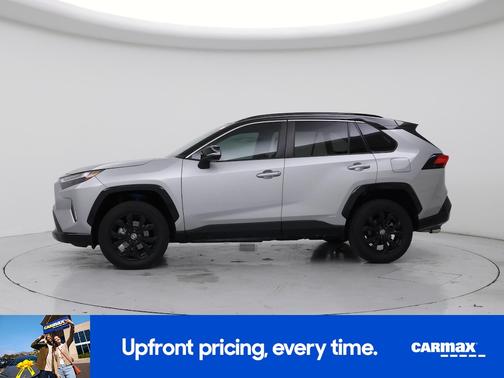 Silver 2022 Toyota RAV4 Hybrid XSE