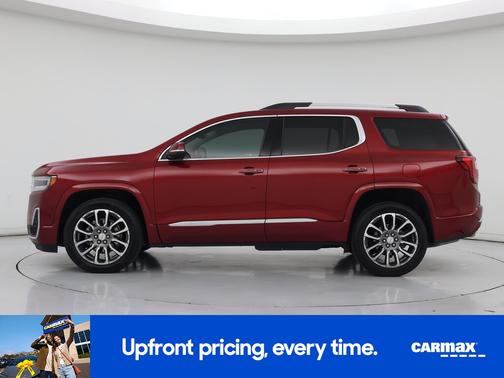 Red 2021 GMC Acadia Denali