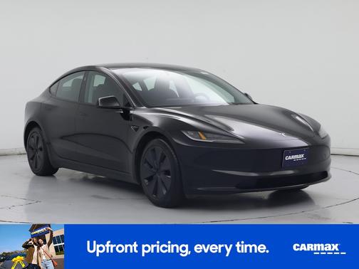 Black 2024 Tesla Model 3