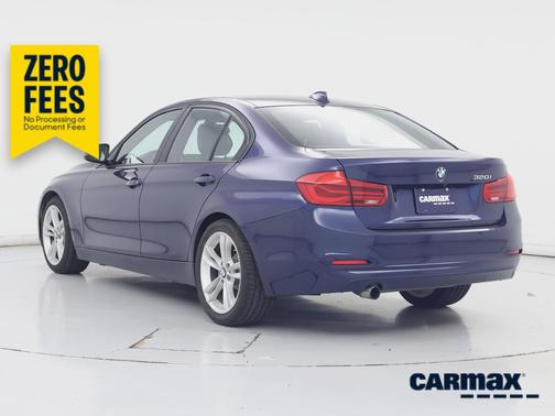 Blue 2016 BMW 320 I