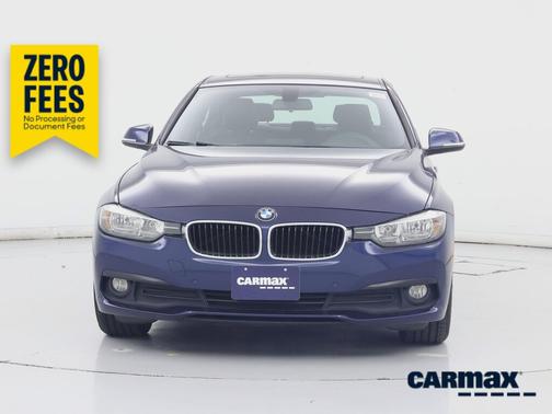 Blue 2016 BMW 320 I