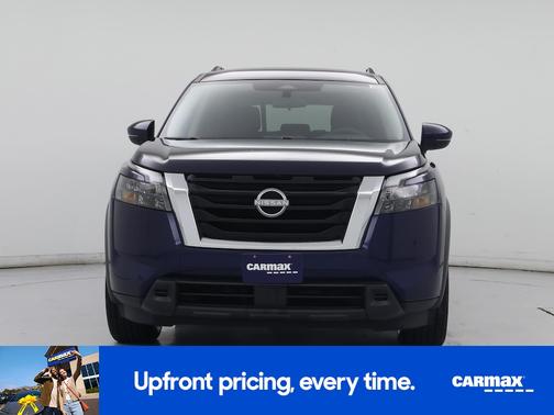 Blue 2025 Nissan Pathfinder SV