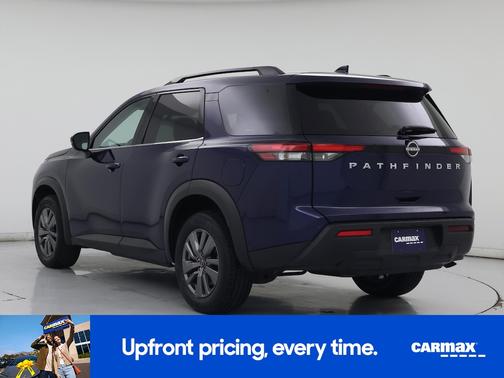 Blue 2025 Nissan Pathfinder SV