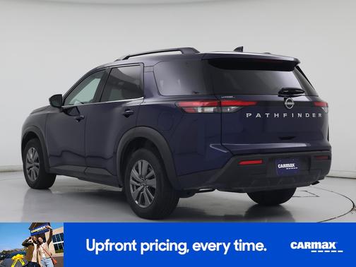 Blue 2025 Nissan Pathfinder SV