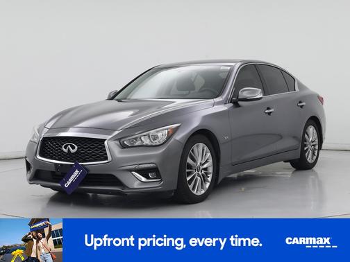 Gray 2019 INFINITI Q50 Luxe