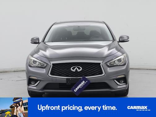 Gray 2019 INFINITI Q50 Luxe
