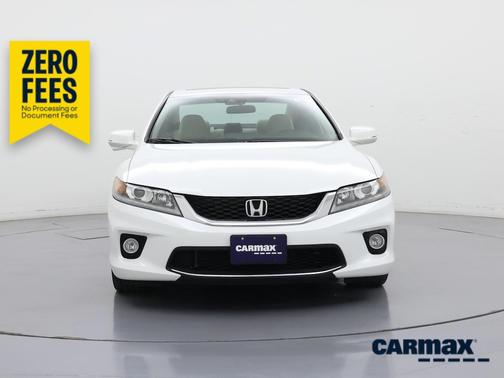 White 2014 Honda Accord EX-L