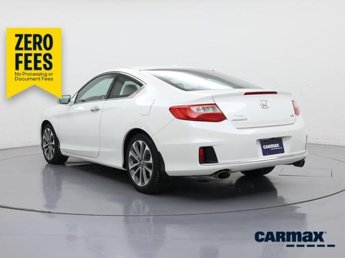 White 2014 Honda Accord EX-L