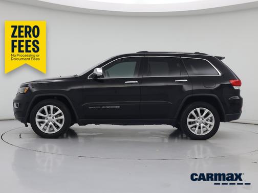 Black 2017 Jeep Grand Cherokee Limited