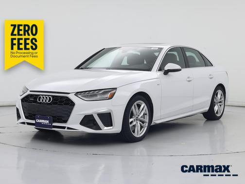 White 2024 Audi A4 S-Line Premium Plus