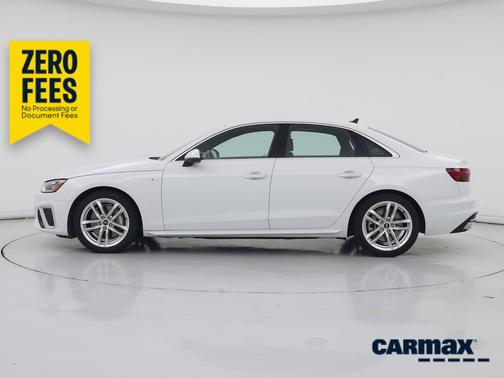 White 2024 Audi A4 S-Line Premium Plus