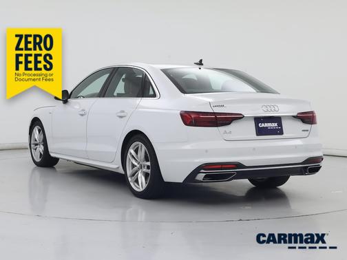 White 2024 Audi A4 S-Line Premium Plus
