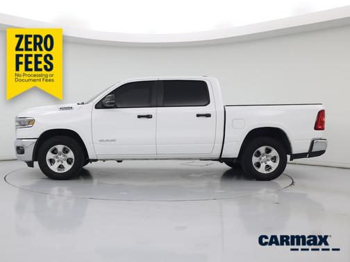White 2025 RAM 1500 Bighorn