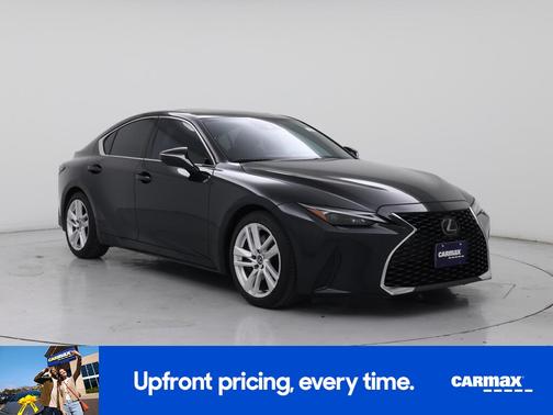 Black 2023 Lexus IS 300