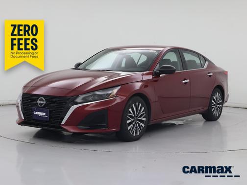 Red 2025 Nissan Altima SV