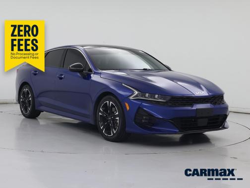 Blue 2023 Kia K5 GT-Line